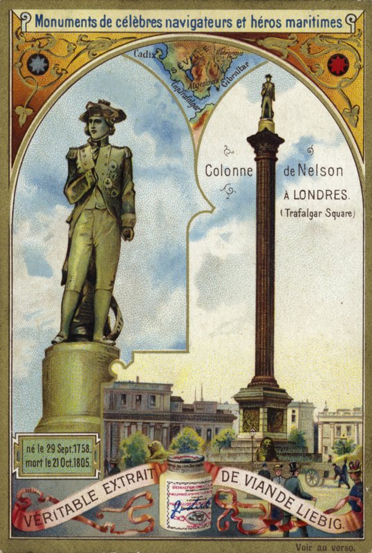 Colonne de Nelson, Trafalgar Square, Londres - European School