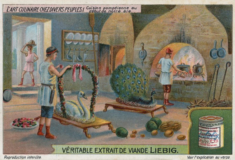 Cuisine romaine à Pompéi - European School