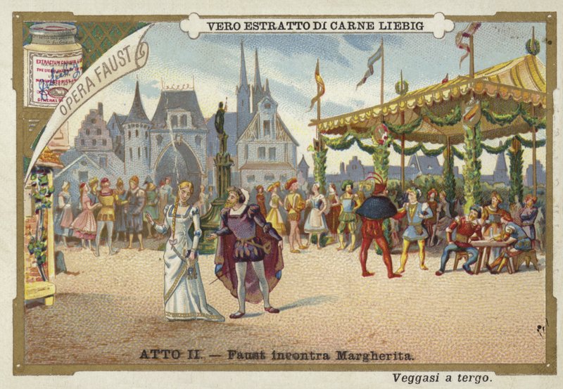 Scène de Faust, un opéra de Charles Gounod - European School