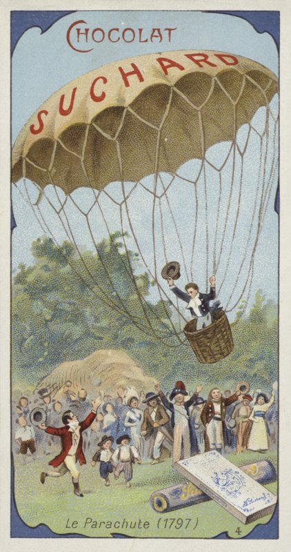 Le parachute, 1797 - European School