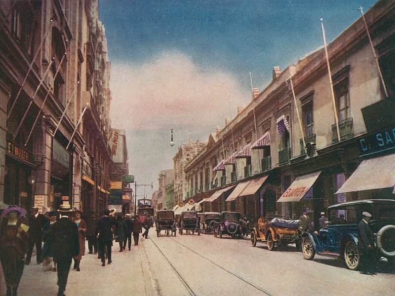 Calle Ahumada, Santiago, Chili - European Photographer