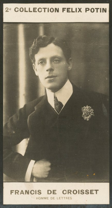 Francis de Croisset, Homme de lettres - European Photographer