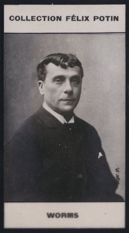 Gustave Worms (1836) (photo n/b) - European Photographer