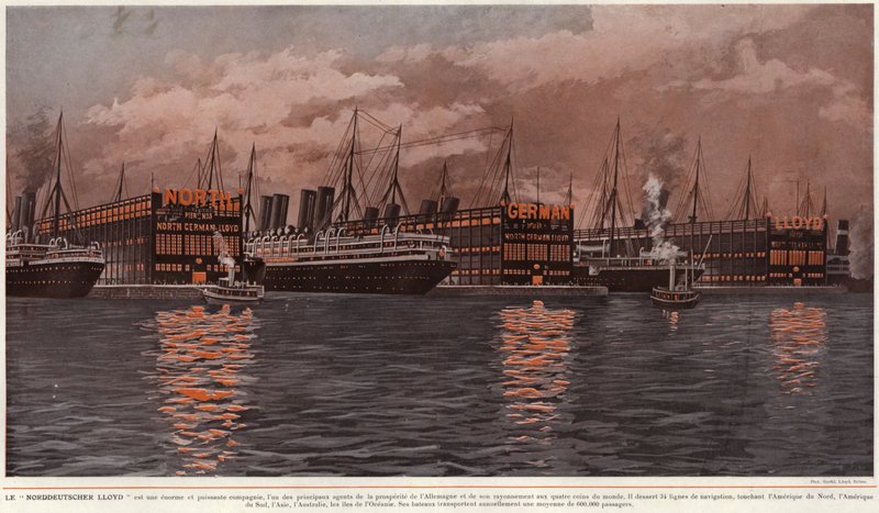 Le "Norddeutscher Lloyd" (photo n/b) - European Photographer