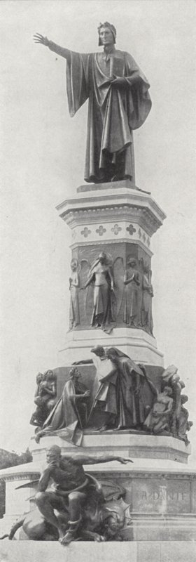 Monument Dante Alighieri, Trente (photo n/b) - European Photographer