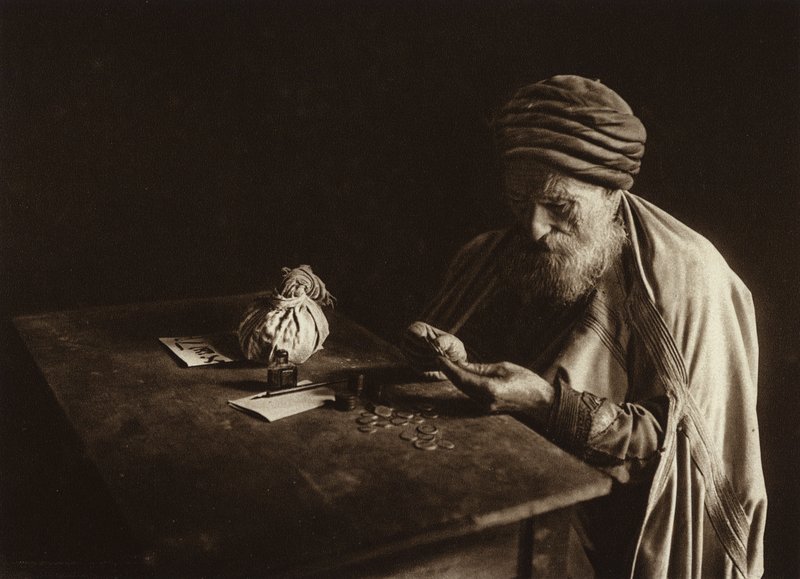 Tunis, changeur de monnaie juif - European Photographer