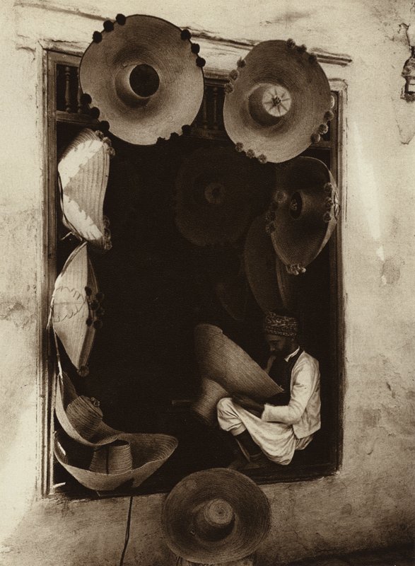 Tisserand de chapeaux tunisien - European Photographer