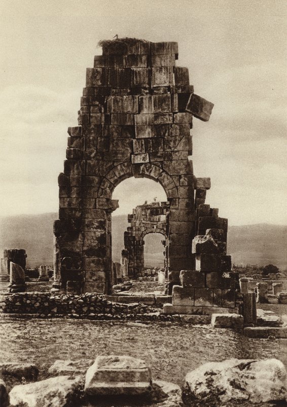 Volubills, ruines du temple d