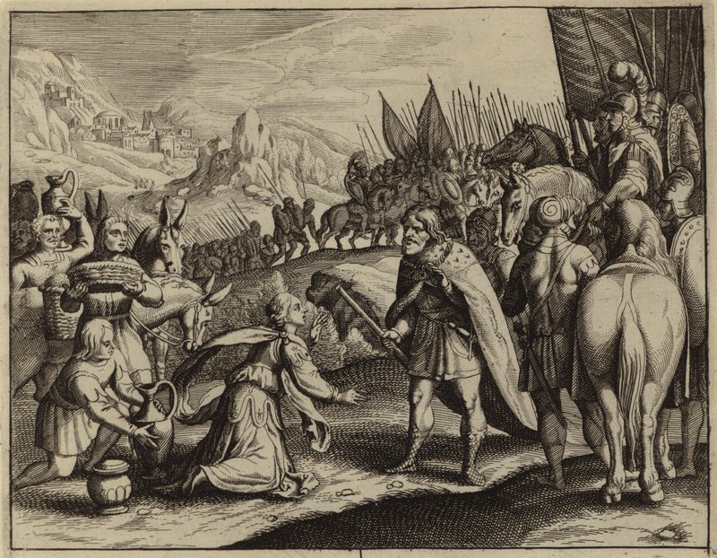 Abigaïl apaisant David - European School