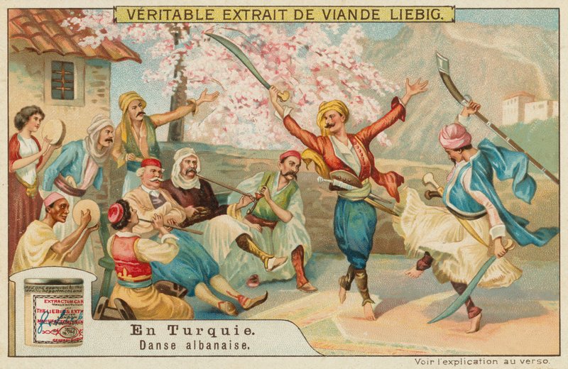 Danseurs albanais en Turquie - European School