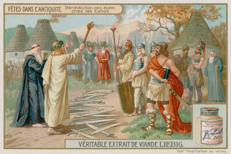 Festival Celtique Ancien pour Bénir les Épées - European School