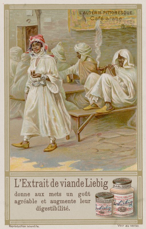 Café arabe en Algérie - European School