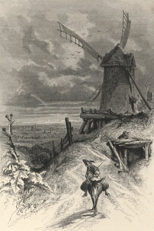 Butte Montmartre au XVIIe siècle - European School