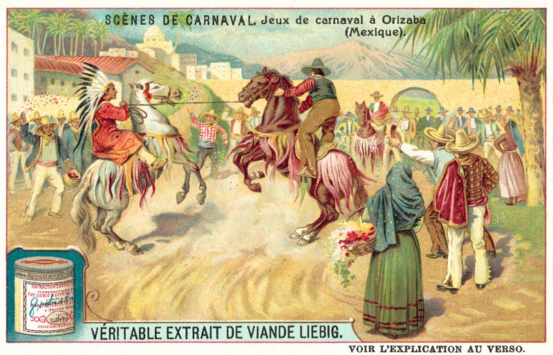 Jeux de carnaval à Orizaba, Mexique - European School