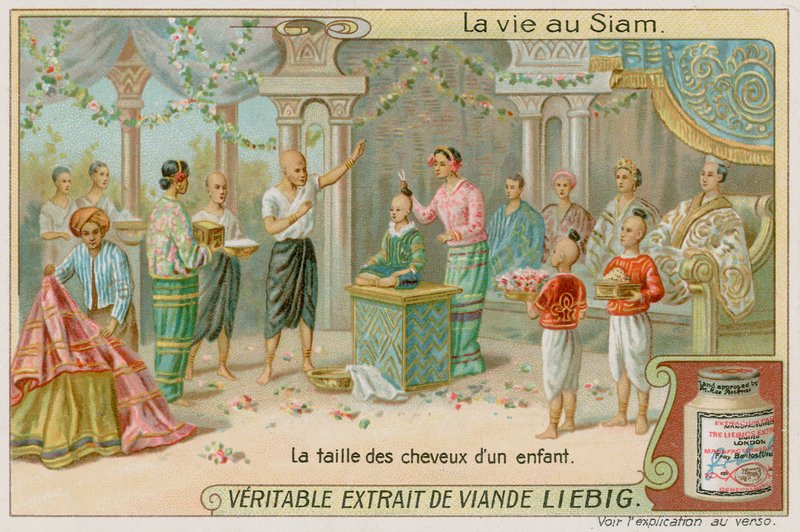 Cérémonie de la première coupe de cheveux d