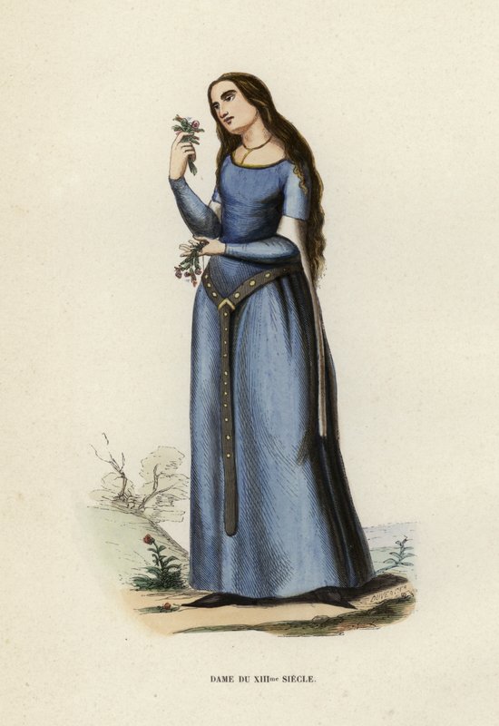 Dame du XIIIe siècle - European School