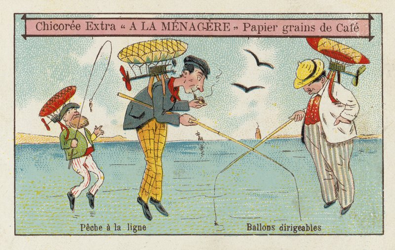 Ballons dirigeables : pêche - European School