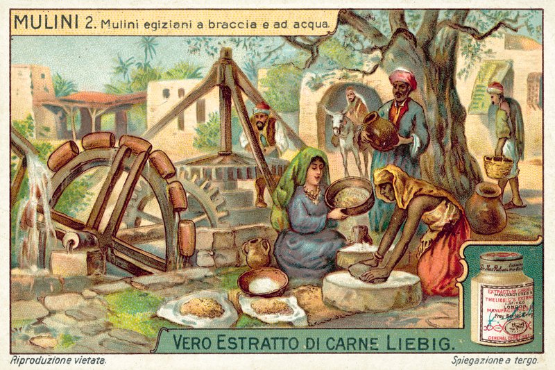 Moulins à main et à eau égyptiens - European School
