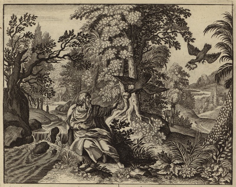 Élie nourri par des corbeaux - European School