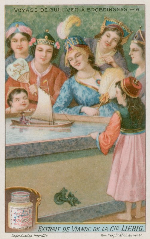 Gulliver dans un bateau jouet - European School