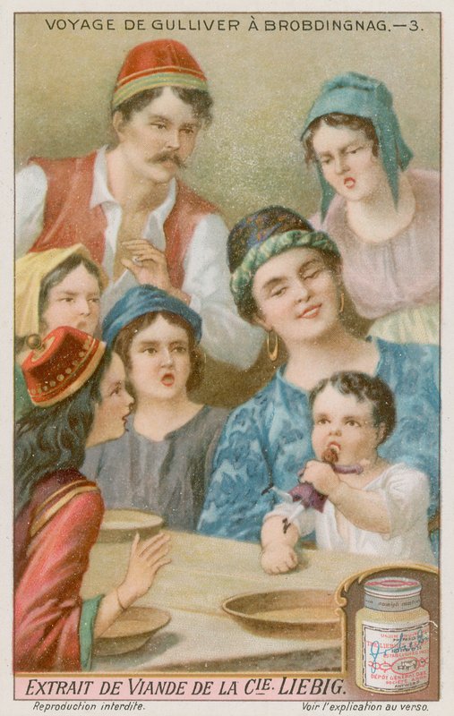 Gulliver est capturé par un énorme bébé - European School