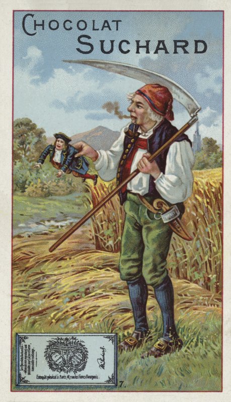 Gulliver est découvert par le fermier Brobdingnagian - European School