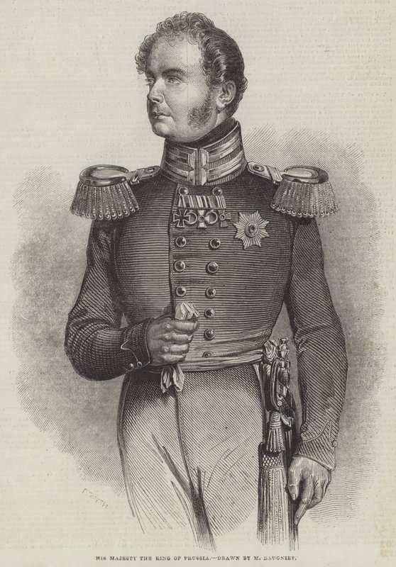 Sa Majesté le Roi de Prusse (gravure) - European School