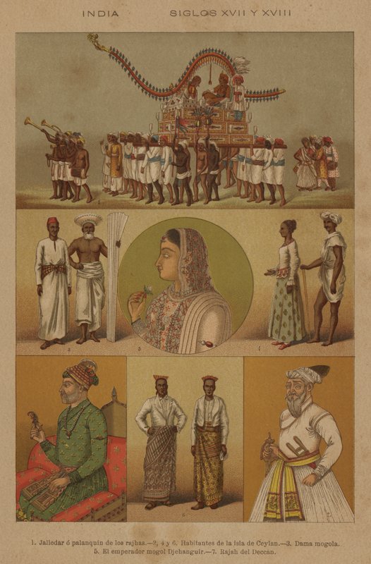 Inde, XVIIe et XVIIIe siècles - European School