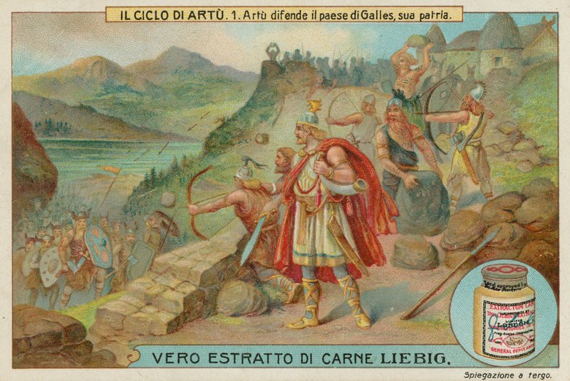 Le roi Arthur défend sa patrie du Pays de Galles - European School
