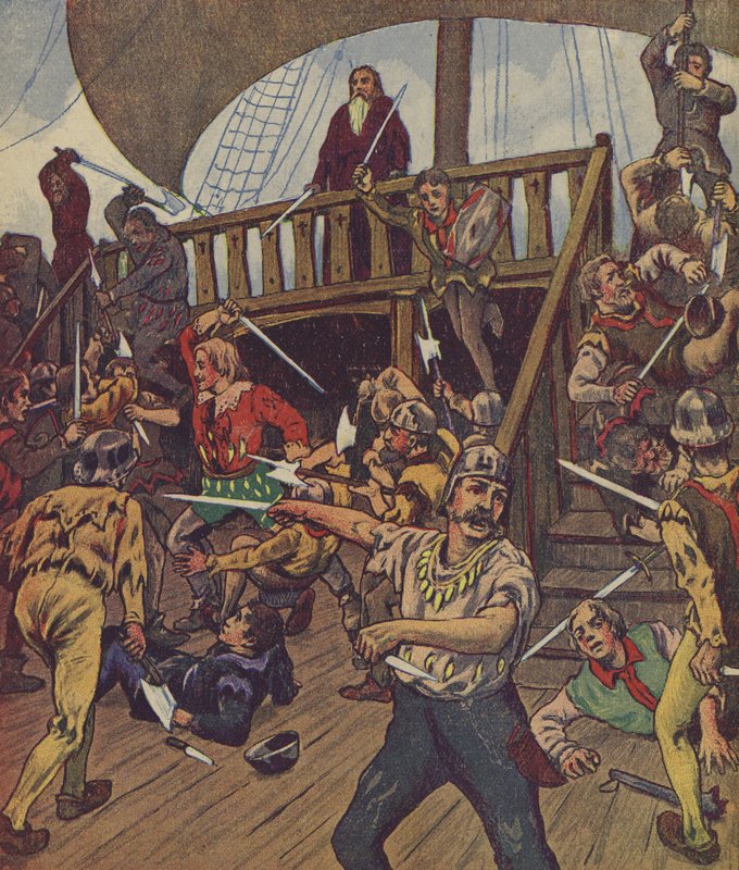 Klaus Störtebeker (litho couleur) - European School
