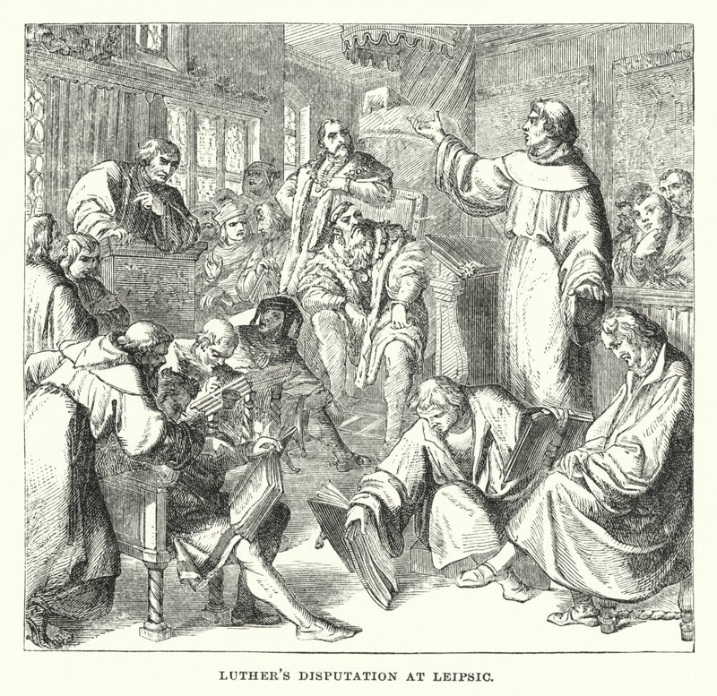 Disputation de Luther à Leipzig - European School
