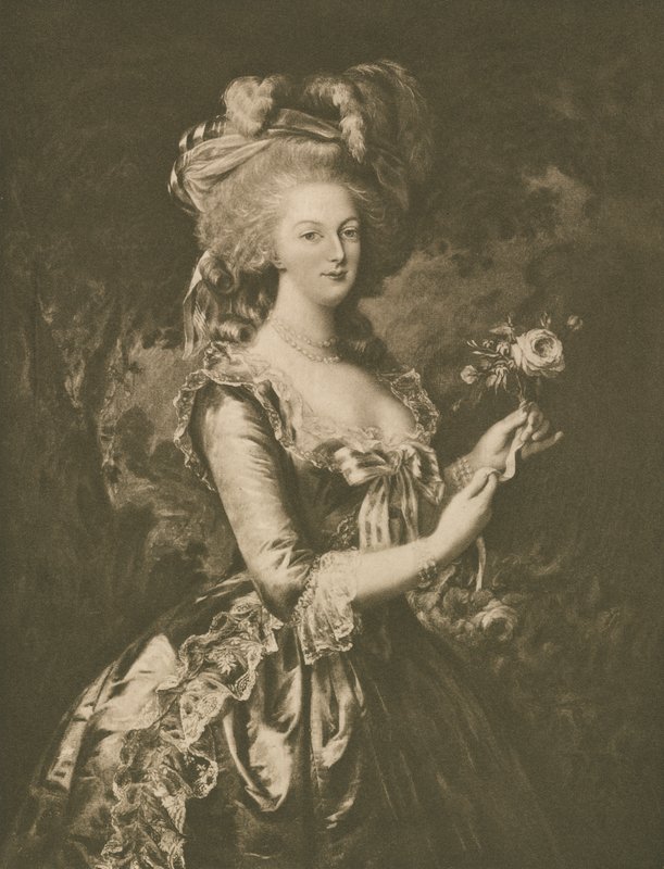 Marie-Antoinette (lithographie) - European School