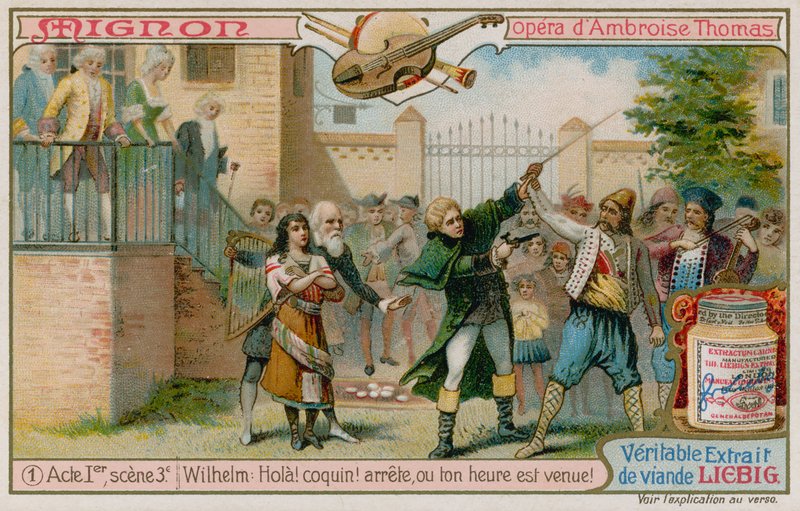 Mignon est sauvé par Wilhelm - European School