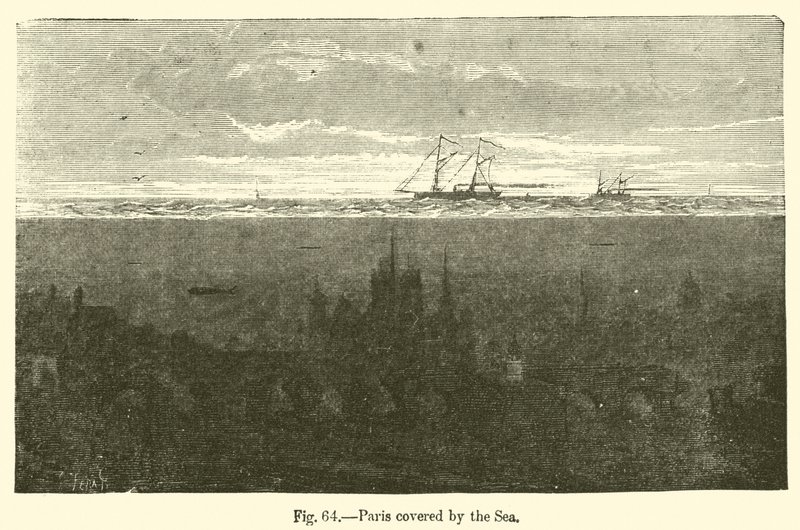 Paris couvert par la mer - European School