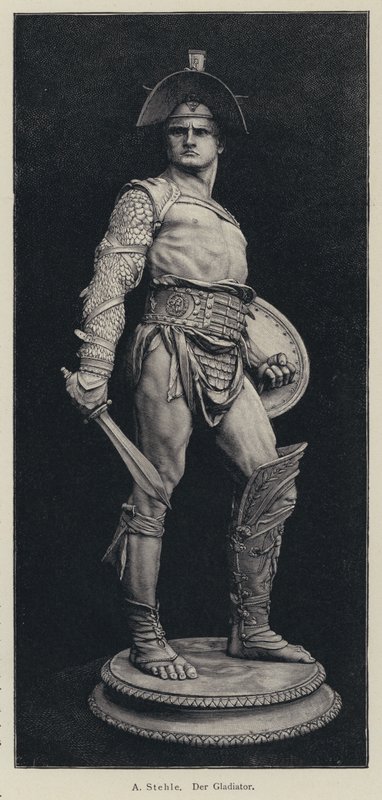 Le Gladiateur (gravure) - European School
