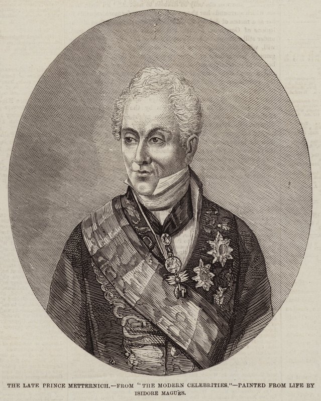 Feu le prince Metternich - European School