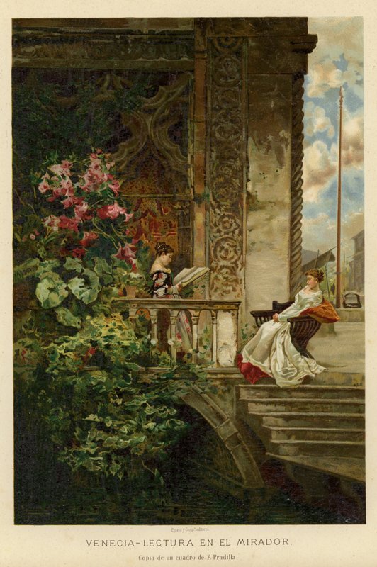 Venise - Lecture sur le balcon - European School