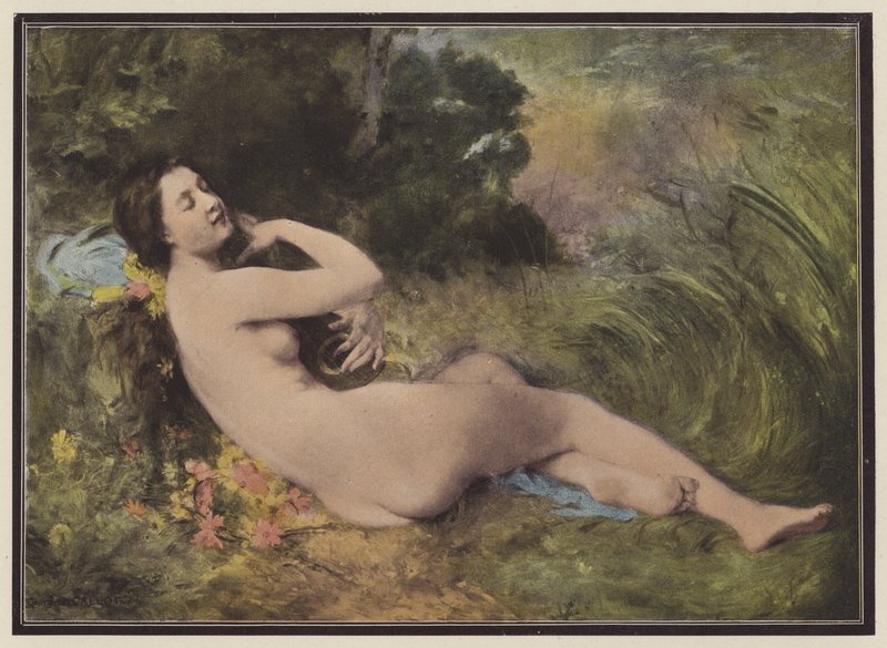 Femme avec un instrument de musique - European School