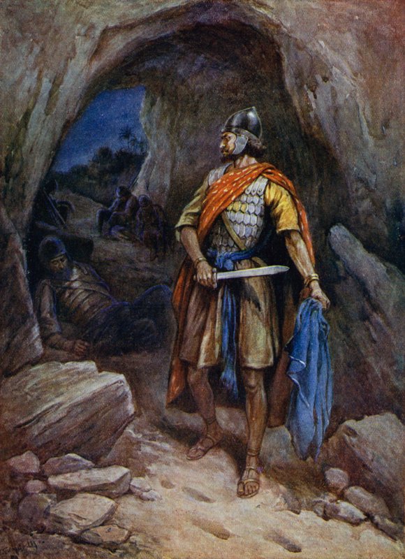 David coupe le manteau de Saül - Evelyn Stuart Hardy