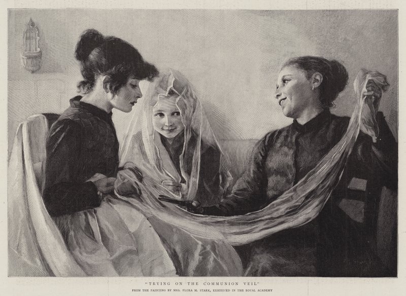 Essayer le voile de communion - F. M. Stark