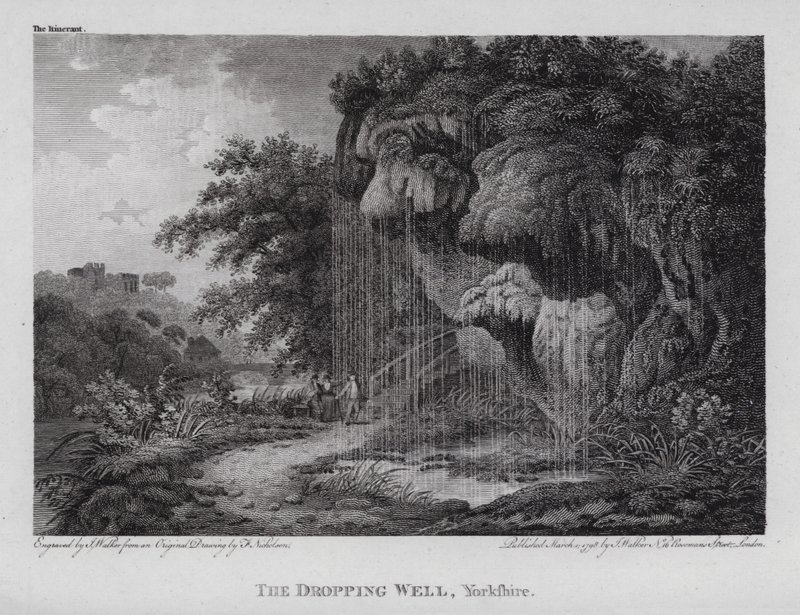 Le puits de goutte à goutte, Yorkshire - F. (after) Nicholson