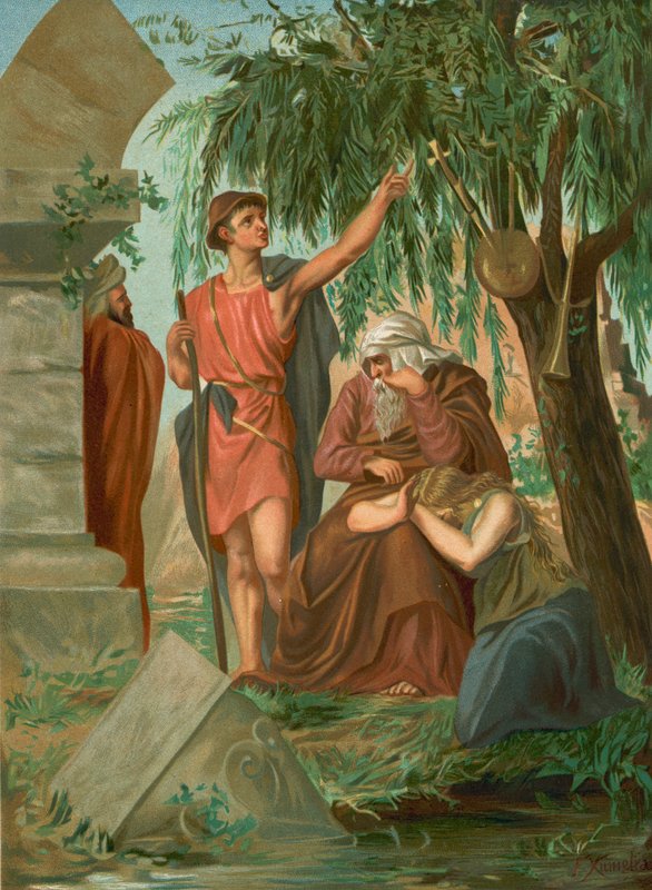 Juifs captifs à Babylone - F. Xumetra