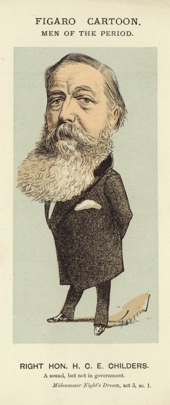 Portrait de H C E Childers - Faustin