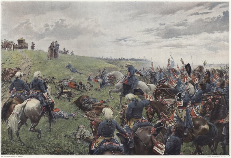 La guerre dans les Dentelles - Ferdinand Joseph Gueldry