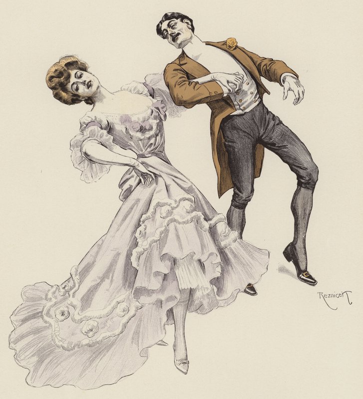 Cake Walk - Ferdinand von Reznicek