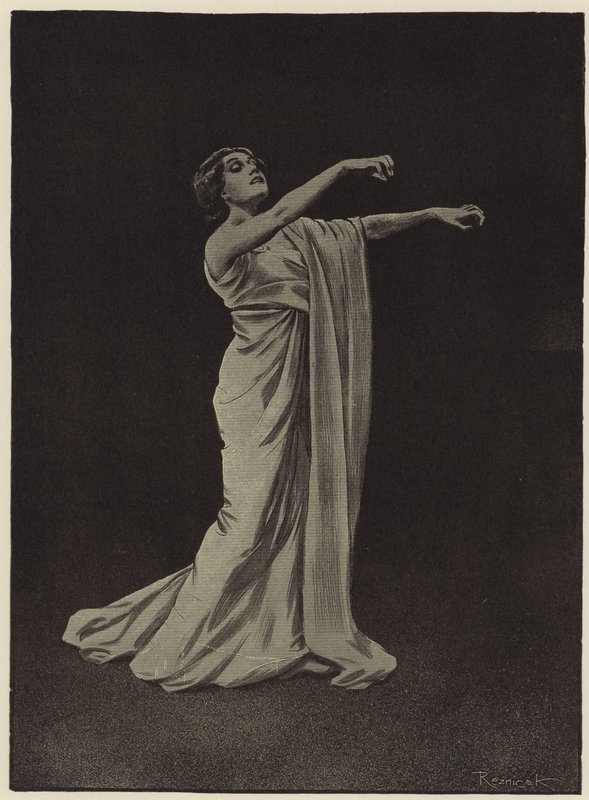 Danseuse endormie - Ferdinand von Reznicek