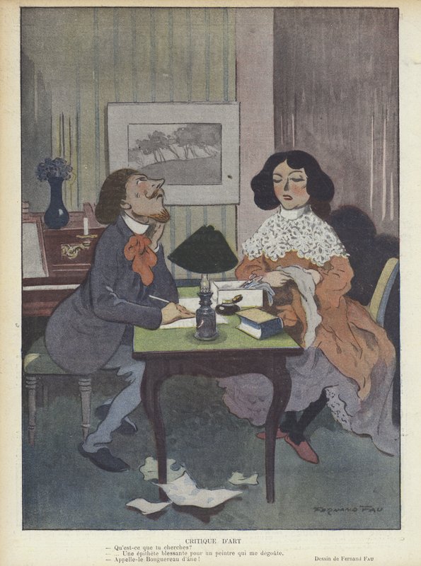 Illustration pour Le Rire - Fernand Fau