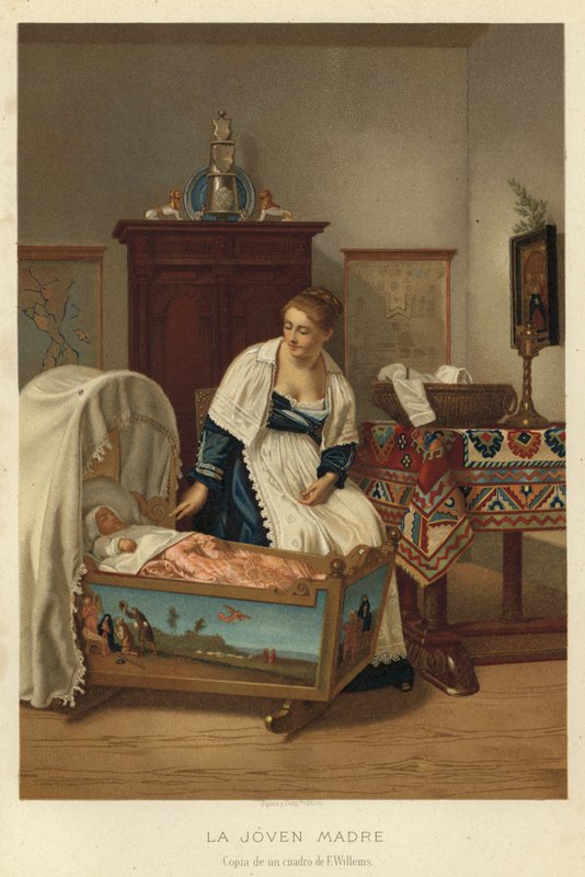 La jeune mère - Florent Willems