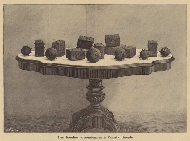 Bombes arméniennes à Constantinople - Fortune Louis Meaulle
