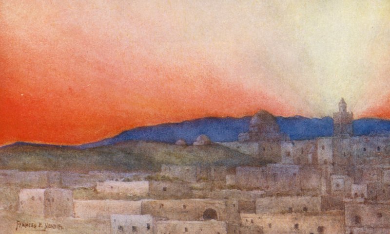 Un crépuscule désertique - Frances Nesbitt
